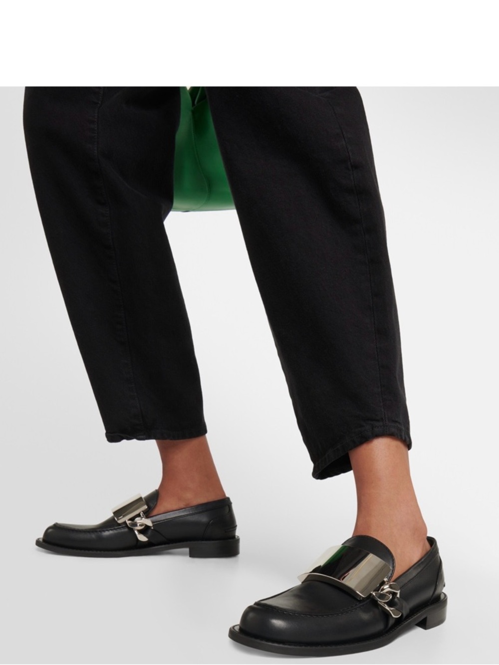 Great condition JW Anderson Gourmet Chain leather loafer size 6